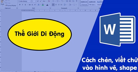 Học cách vẽ hình khối trong Word đơn giản và hiệu quả