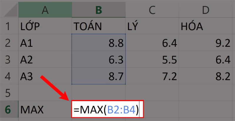 Cách Sử Dụng Hàm MAX Trong Excel Tính Giá Trị Lớn Nhất Có Ví Dụ - Dentplus