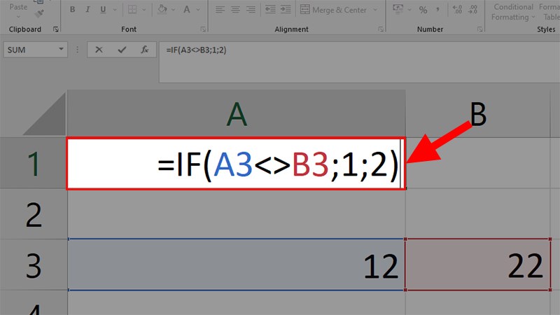 Dấu Khác trong Công Thức Excel: Khám Phá Cách Sử Dụng Hiệu Quả