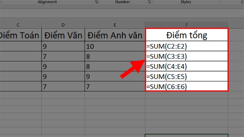 Lỗi Excel Hiện Công Thức Không Hiện Giá Trị và Cách Khắc Phục