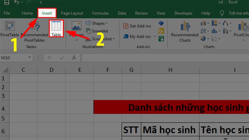 Tạo bảng trong Excel: Tạo bảng dữ liệu trong Excel không chỉ dễ dàng mà còn rất hữu ích trong công việc hằng ngày. Với Excel, bạn có thể tạo các bảng tính, danh sách, bảng chấm công, bảng kế hoạch và rất nhiều thứ khác chỉ với vài thao tác đơn giản. Hãy xem hình ảnh liên quan để thấy sự tiện lợi của việc tạo bảng dữ liệu bằng Excel!