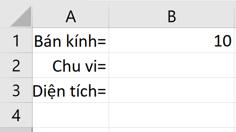 Cách Sử Dụng Hàm Pi, Cách Viết Số Pi Trong Excel Chi Tiết, Có Ví Dụ... -  Thegioididong.Com