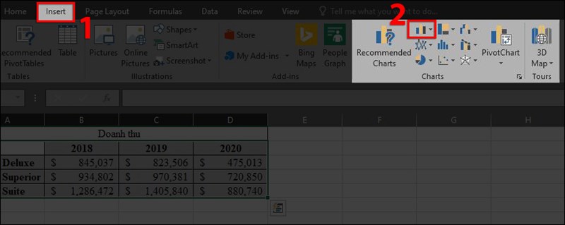 Biểu đồ Excel: Biểu đồ Excel giúp bạn dễ dàng theo dõi và phân tích các dữ liệu số liệu của mình. Hãy xem hình ảnh để tìm hiểu cách tạo một biểu đồ đẹp mắt và trực quan chỉ trong vài cú nhấp chuột.