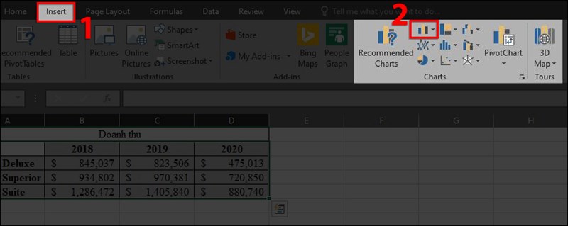 Với Excel, bạn không còn phải lo lắng về việc tạo biểu đồ cột, đường, tròn, miền như thế nào nữa. Những tính năng mạnh mẽ của phần mềm này cho phép bạn tạo ra những biểu đồ đầy sáng tạo và chuyên nghiệp chỉ với vài click chuột. Hãy sáng tạo và thể hiện bản thân với những biểu đồ đẹp mắt này.