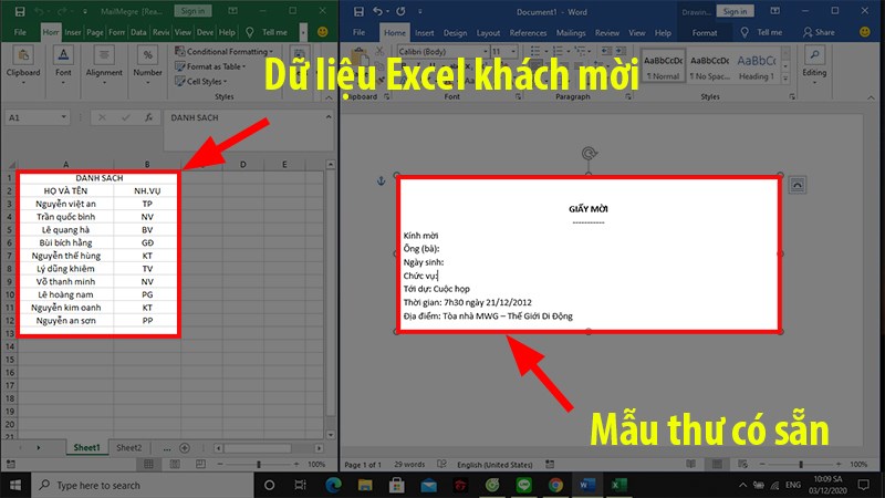 mail merge excel mac multiple fields