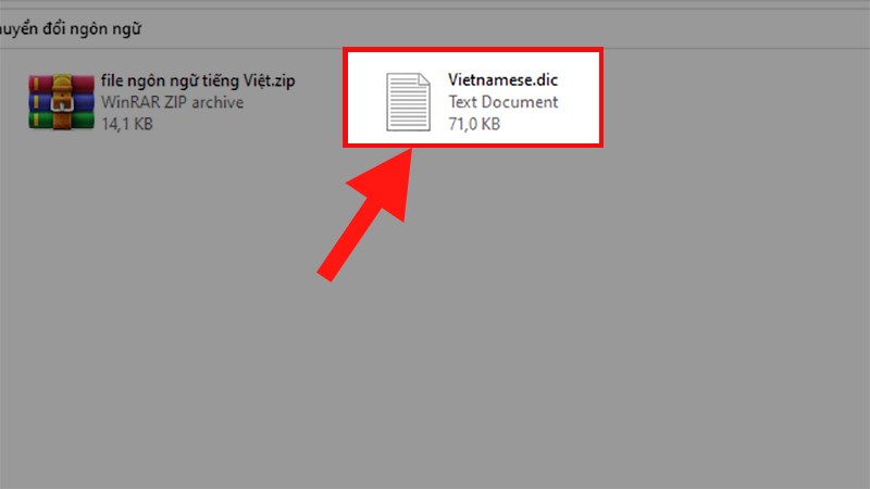 Sau khi tải về thành công > Giải nén file ra như trong hình