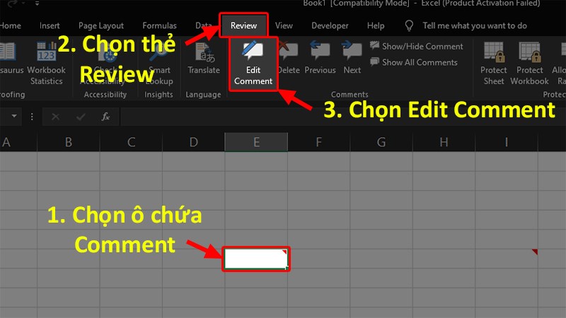 Chọn Edit Comment