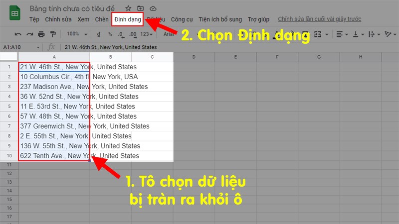 Wrap text trong Google Sheet: Tính năng Wrap text mới trong Google Sheet giúp cho việc tổ chức nội dung dữ liệu trở nên đơn giản hơn bao giờ hết. Giờ đây, bạn có thể sắp xếp và định dạng dữ liệu một cách linh hoạt và tiện lợi hơn bao giờ hết.