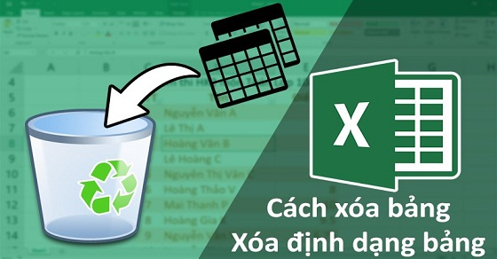 Cách xoá định dạng vùng in trong Excel khi in?