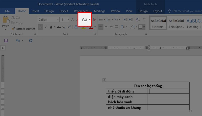 Dán nội dung vào file Word