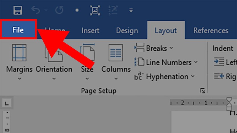 Mở file Word mới