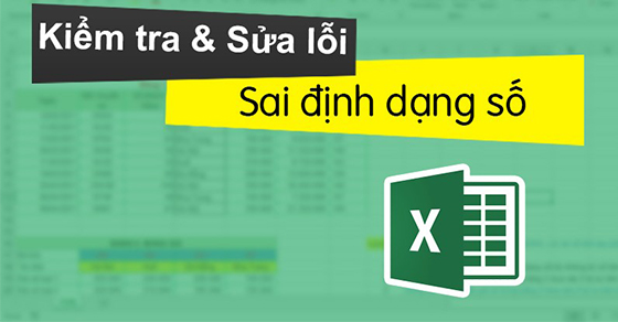 Tại sao Excel hiểu lỗi đánh số thứ tự là kiểu dạng Text?