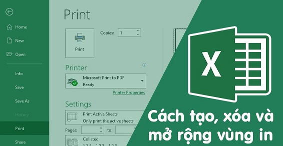 Cách chọn vùng in trong Excel như thế nào?
