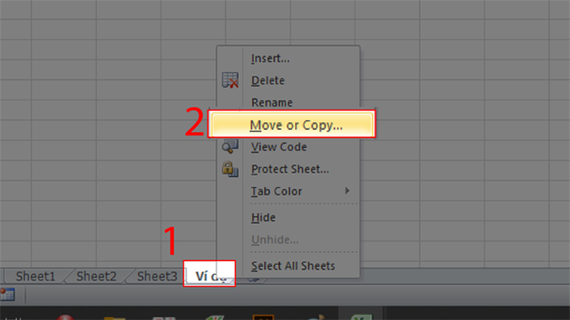2 cach copy va di chuyen sheet giu nguyen dinh dang 01