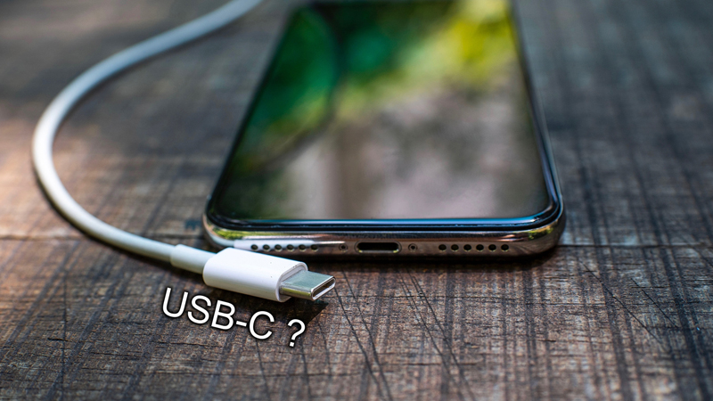 Kết nối iPhone sang cổng USB khác
