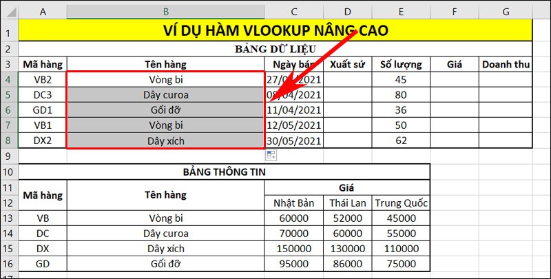 Cách Sử Dụng Hàm VLOOKUP Nâng Cao: Hướng Dẫn Chi Tiết và Thủ Thuật Hữu Ích