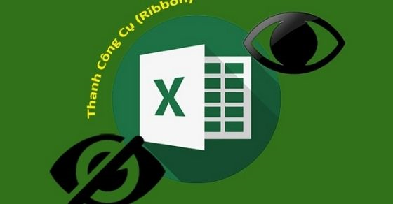 Tại sao mình không thể thấy thanh công cụ trong Excel?