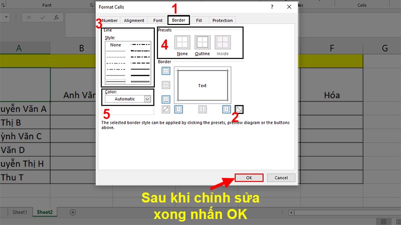 Đường kẻ chéo: Tạo hiệu ứng độc đáo cho bảng của bạn với đường kẻ chéo. Tìm hiểu cách tạo ra các dạng đường kẻ khác nhau với hình ảnh liên quan và làm mới bảng của bạn ngay lập tức!