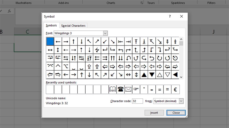 Ký tự đặc biệt Excel: Với phiên bản mới nhất của Excel, bạn có thể tạo ra các ký tự đặc biệt độc đáo và ấn tượng để tăng tính thẩm mỹ cho bảng tính của mình. Tính năng này cho phép bạn thiết kế và tạo ra các ký tự đặc biệt theo ý muốn, từ việc thêm các biểu tượng đến việc tạo ra các ký hiệu độc đáo. Sử dụng Excel để tạo ra những bảng tính đẹp mắt và chuyên nghiệp.