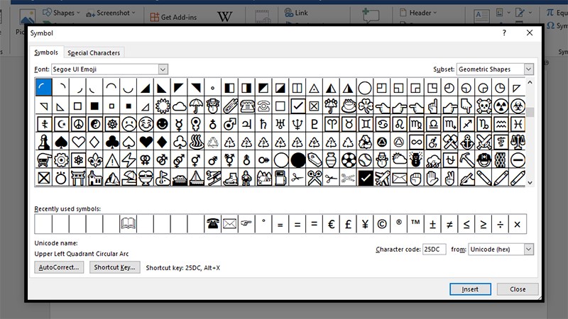 Kiểu Segoe UI Emoji