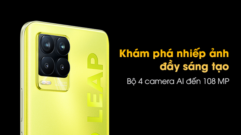 Realme 8 Pro Vàng Rực Rỡ 
