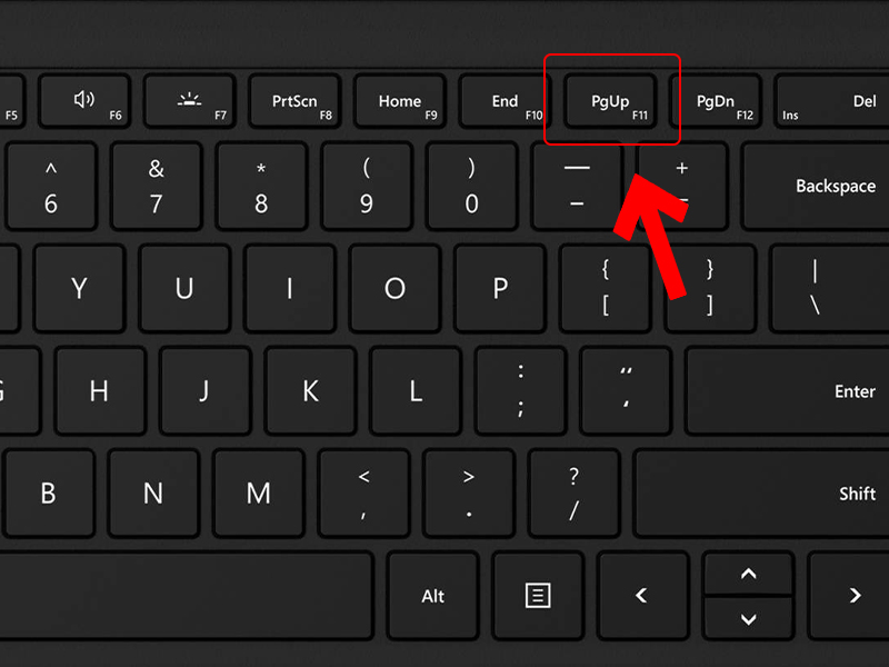 Phím F11 trên bàn phím