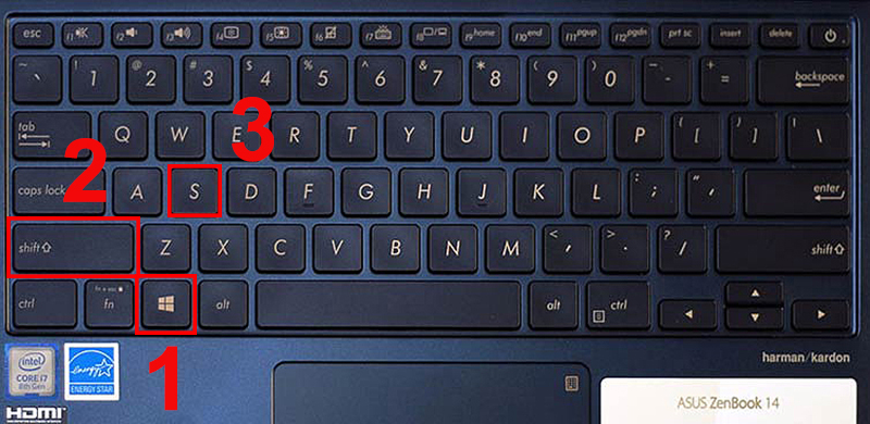 Chụp màn hình trên laptop Asus có ứng dụng Zalo