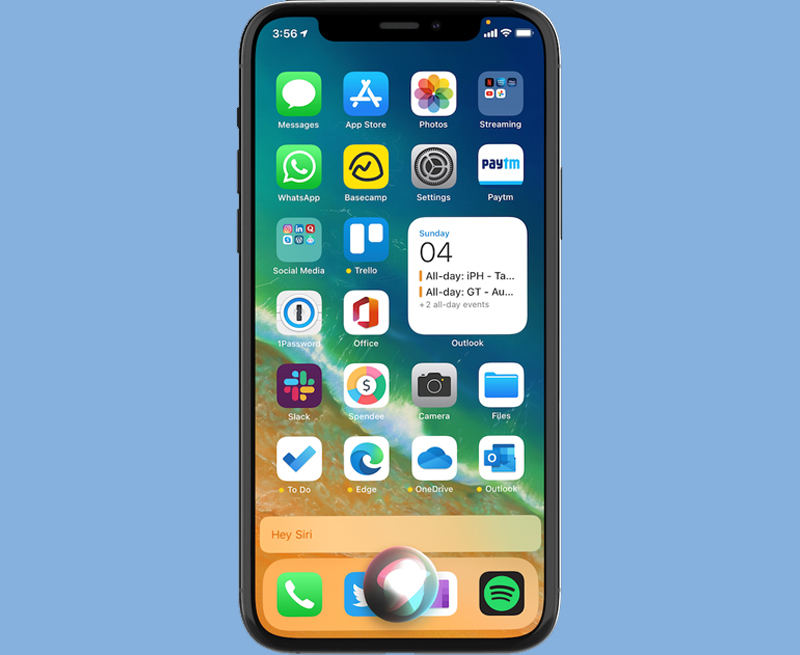 Chụp màn hình iPhone 13 bằng Siri