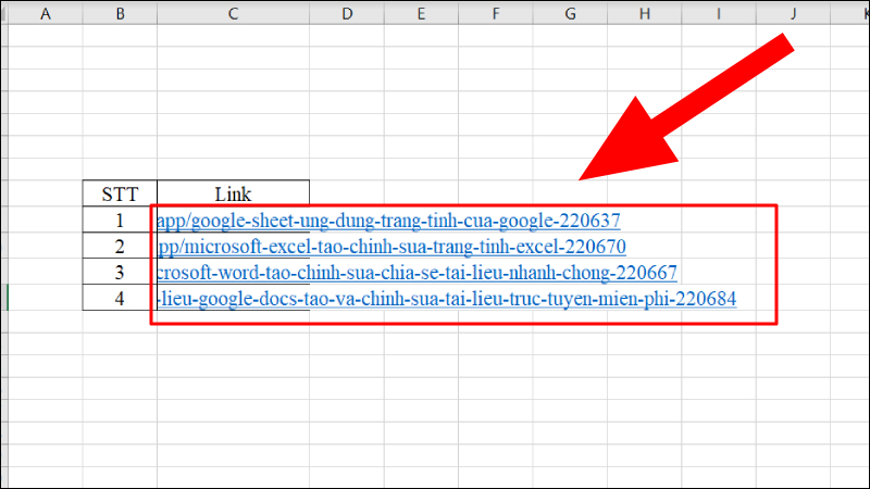 Cách Lấy Đường Link, Xem Link Liên Kết Trong Excel Có Ví Dụ Đơn Giản -  Thegioididong.Com