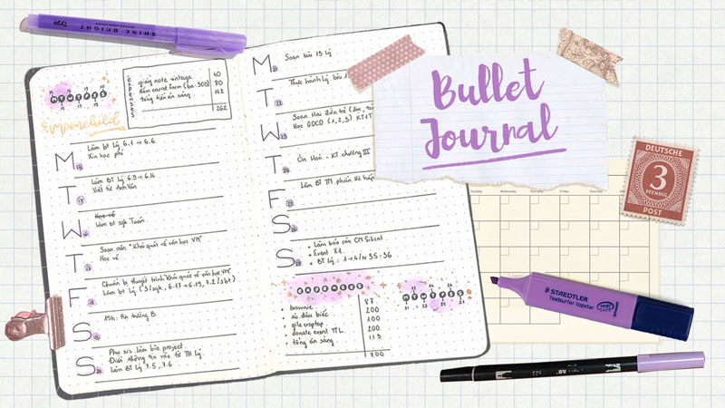 Hướng dẫn tạo Bullet Journal trên Notion quản lí cuộc sống hiệu ...