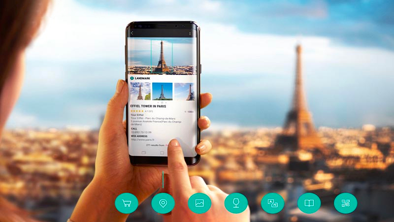 Bixby Vision hỗ trợ tìm kiếm ảnh