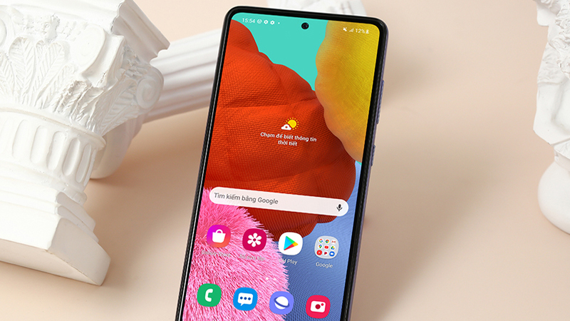 Điện thoại Samsung Galaxy A52 màu tím