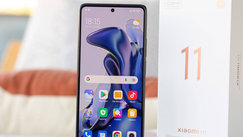 Điện thoại Xiaomi 11T 5G màu xám