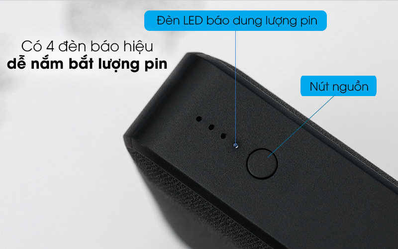 Thiết kế đèn LED báo hiệu dung lượng pin trực quan