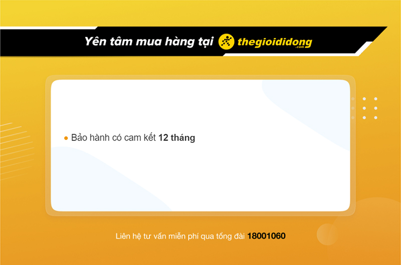Chế độ bảo hành sạc dự phòng Mophie khi mua tại Thế Giới Di Động