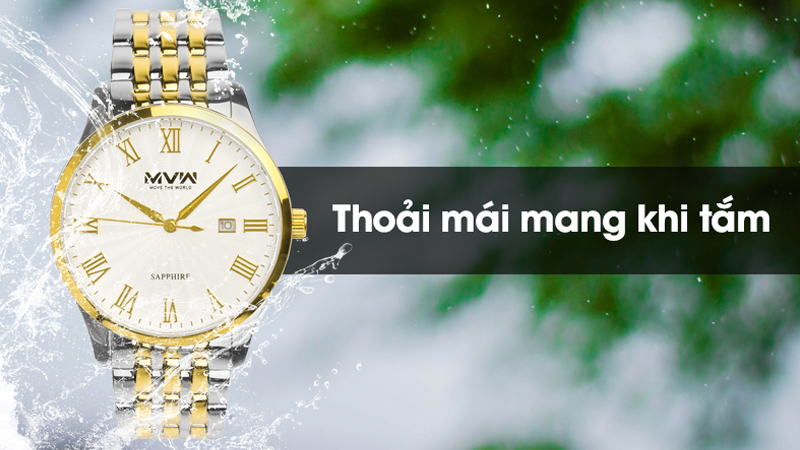 Trang bị độ chống nước 5 ATM