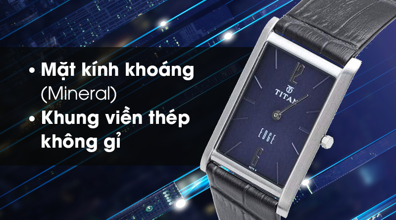 Đồng hồ nam Titan 1043SL11 nam tính, thời thượng