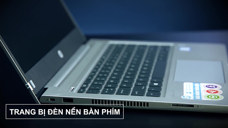 Hỗ trợ đèn bàn phím