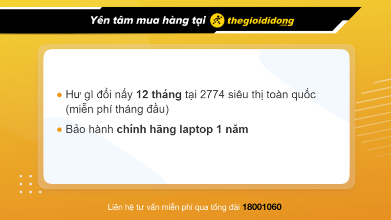 Chế bộ bảo hành khi mua laptop HP ProBook 430 G8 i3