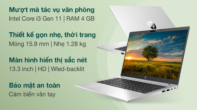 Tổng quan cấu hình laptop HP ProBook 430 G8 i3
