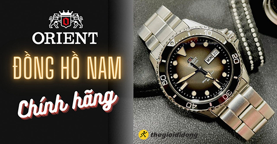 TOP 10 đồng hồ ORIENT nam chính hãng, mẫu mới vừa 