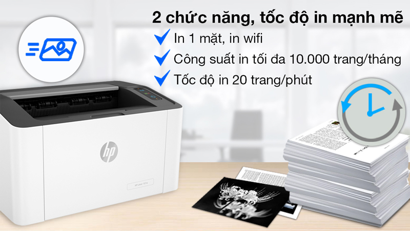 2 chức năng đem lại tốc độ in mạnh mẽ