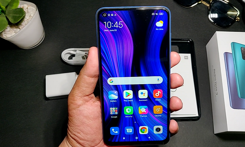 Xiaomi Redmi Note 9 thiết kế bo cong mềm mại ở các cạnh