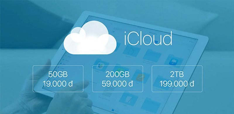 Mua thêm dung lượng iCloud