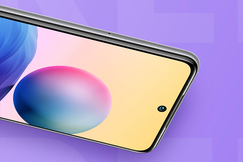 Xiaomi Redmi Note 10 m&agrave;n h&igrave;nh tr&agrave;n viền