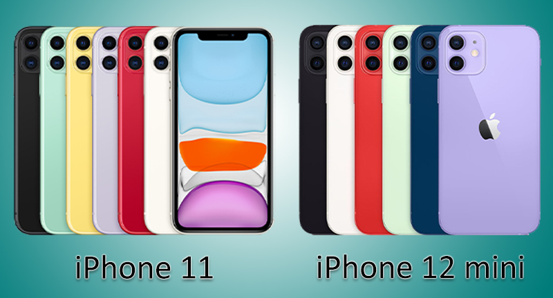 Màu sắc của hai dòng iPhone