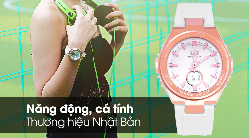 Ảnh minh họa đồng hồ nữ BABY-G MSG-S200G-7ADR