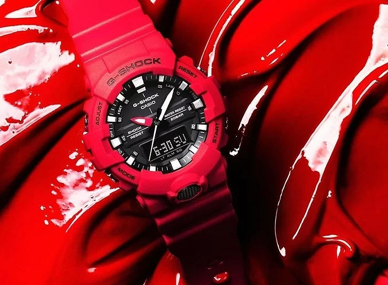 Ảnh minh họa đồng hồ v&agrave; điện tử nam G-SHOCK GBA-800-4ADR