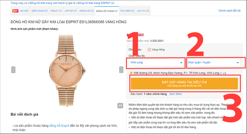 Chọn si&ecirc;u thị