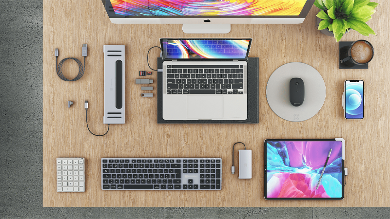 Sử dụng phụ kiện của Apple c&oacute; thể dễ d&agrave;ng chuyển đổi v&agrave; li&ecirc;n kết